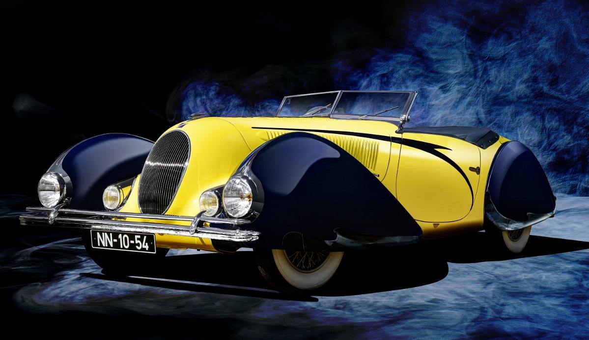 Click to Enlarge-Esc to Close myimgs/ArtDecoCars1937-60/1938 Talbot-lago-150c-s-cabriolet-figoni-et-falaschi.jpg